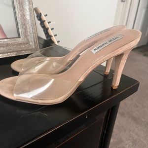 Steve Madden Erin clear Heeled Sandal